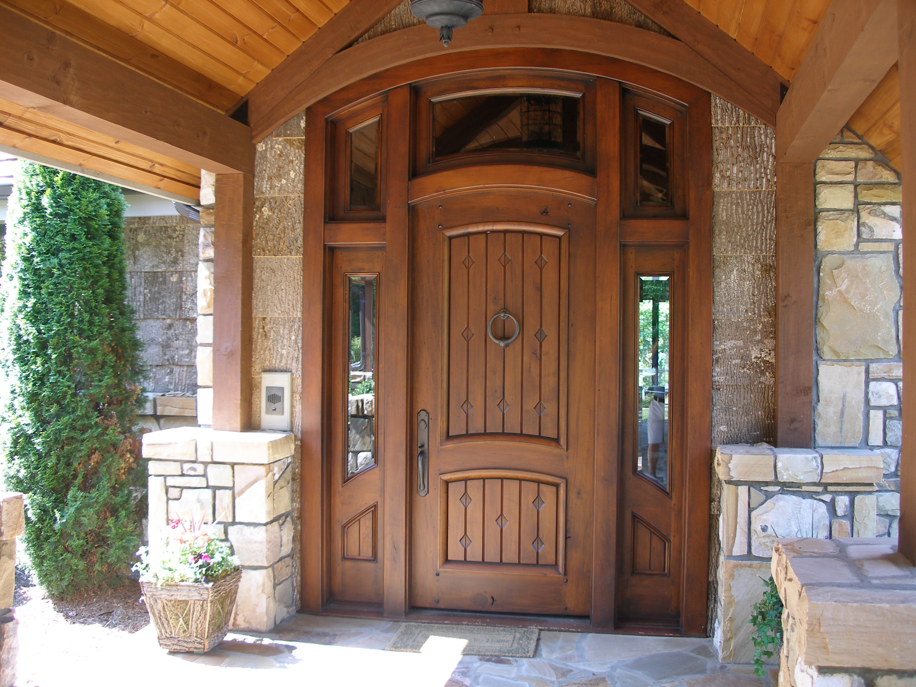 big front door